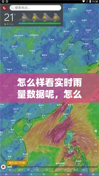 怎么样看实时雨量数据呢,怎么看雨量图