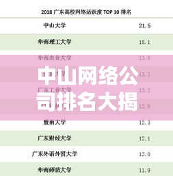 中山网络公司排名大揭秘,影响力深度解析!