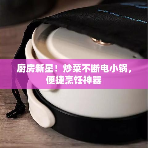 厨房新星!炒菜不断电小锅,便捷烹饪神器